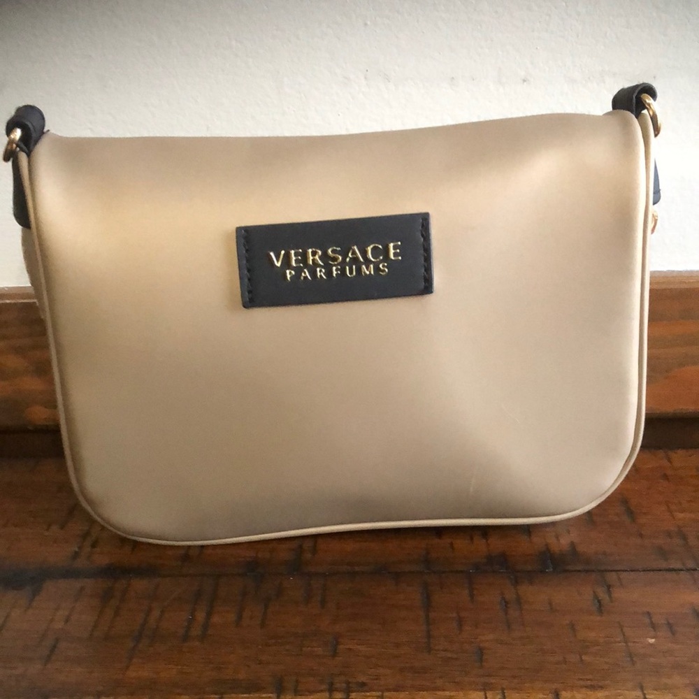 Versace Beige Crossbody Bag